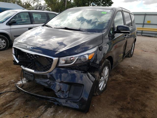 Photo 2 from auction – 2015 KIA SEDONA LX with VIN KNDMB5C12F6073907