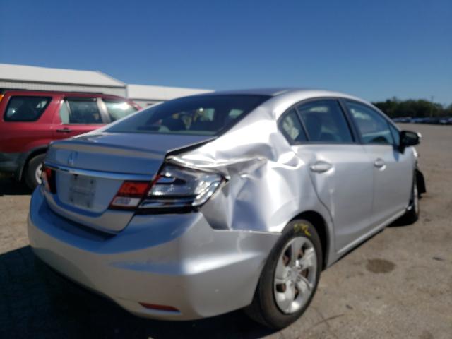 Photo 4 from auction – 2014 HONDA CIVIC LX with VIN 19XFB2F51EE009162