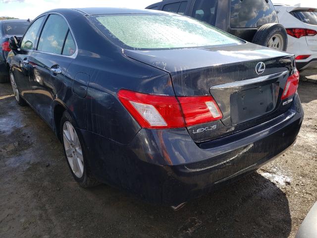 Photo 3 from auction – 2007 LEXUS ES 350 with VIN JTHBJ46G972090408