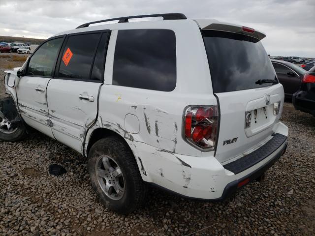 Photo 3 from auction – 2007 HONDA PILOT EXL with VIN 2HKYF18637H508881