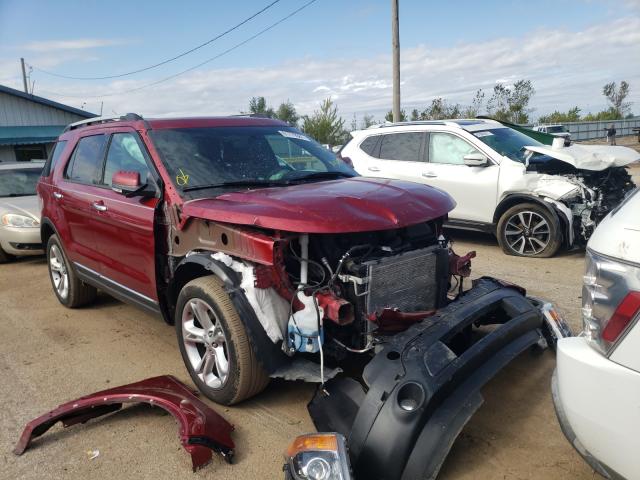 FORD EXPLORER L 2015 with VIN 1FM5K8F83FGA56490 - Photo from auction