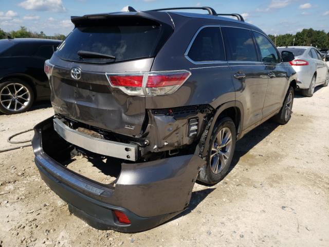 Photo 4 from auction – 2015 TOYOTA HIGHLANDER with VIN 5TDKKRFH0FS087912