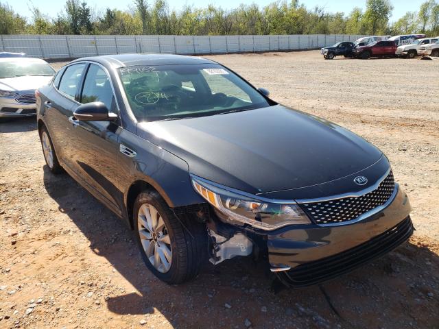 KIA OPTIMA EX 2018 with VIN 5XXGU4L39JG199162 - Photo from auction