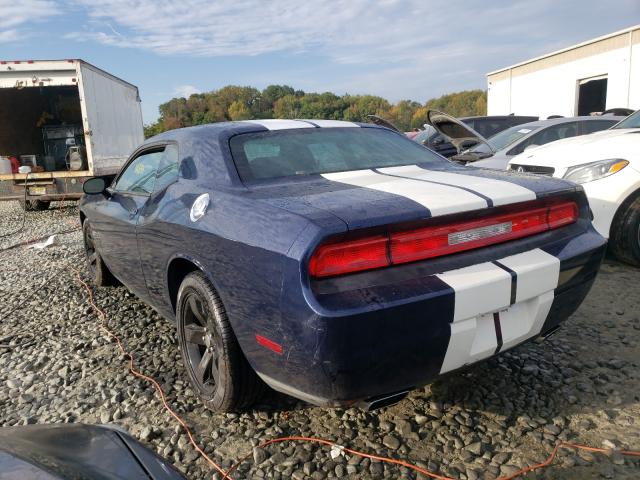 Photo 3 from auction – 2013 DODGE CHALLENGER with VIN 2C3CDYAG9DH609296