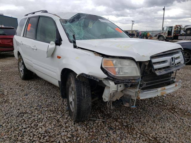 HONDA PILOT EXL 2007 with VIN 2HKYF18637H508881 - Photo from auction