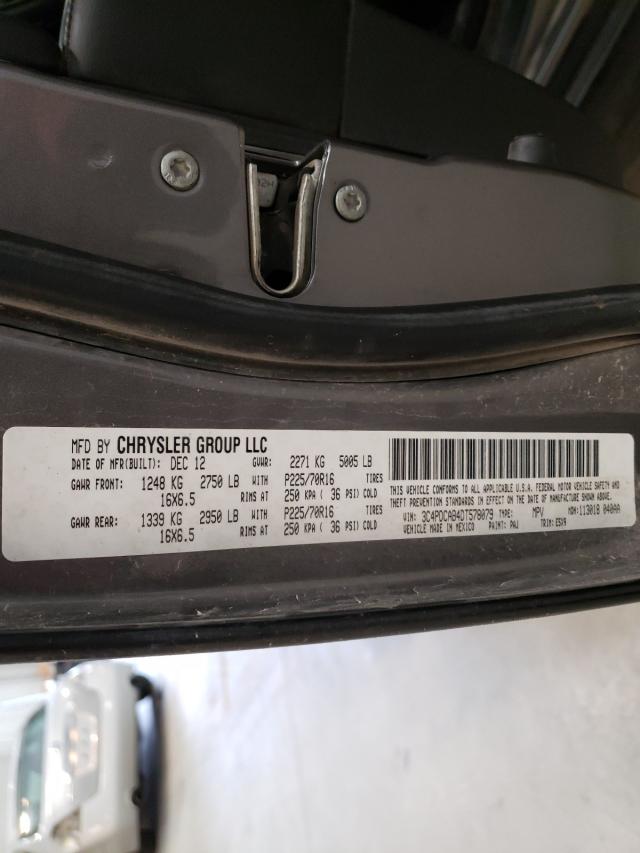 Photo 10 from auction – 2013 DODGE JOURNEY SE with VIN 3C4PDCAB4DT578079