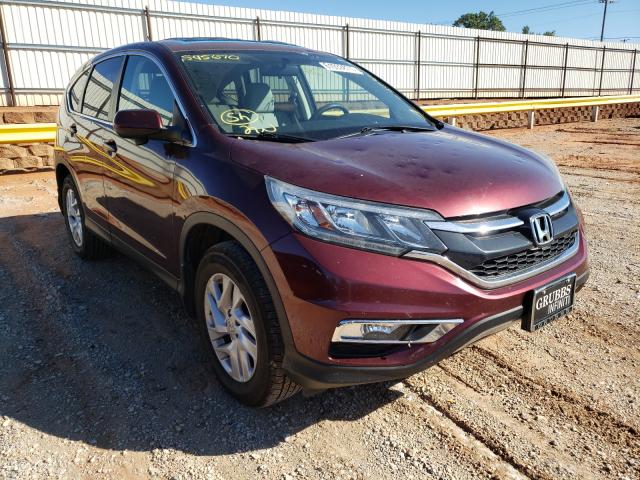 HONDA CR-V EX 2016 with VIN 2HKRM3H53GH545670 - Photo from auction