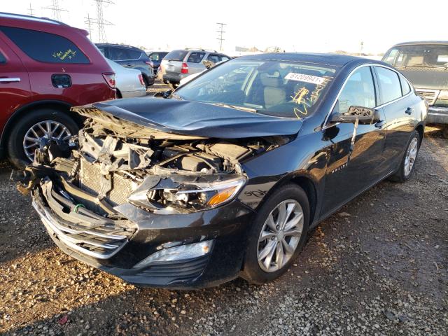 Photo 2 from auction – 2020 CHEVROLET MALIBU LT with VIN 1G1ZD5ST2LF053308