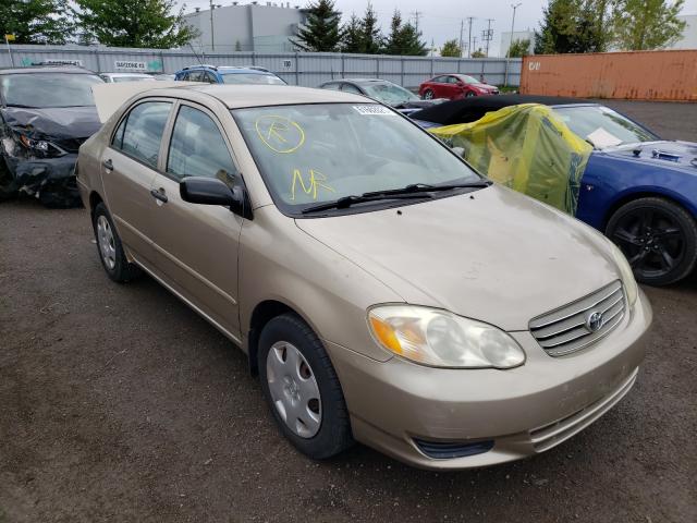 TOYOTA COROLLA CE 2004 with VIN 2T1BR32E24C816227 - Photo from auction