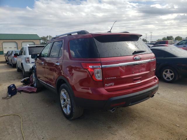Photo 3 from auction – 2015 FORD EXPLORER L with VIN 1FM5K8F83FGA56490