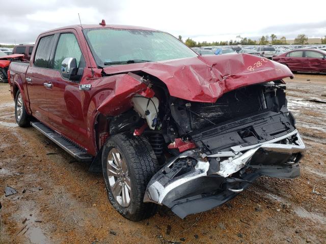 FORD F150 SUPER 2018 with VIN 1FTEW1E55JKF56356 - Photo from auction