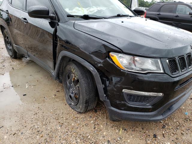 Photo 9 from auction – 2018 JEEP COMPASS SP with VIN 3C4NJCAB6JT193716