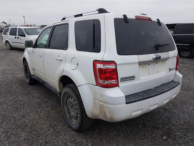 Photo 3 from auction – 2008 FORD ESCAPE HEV with VIN 1FMCU49H08KA40558