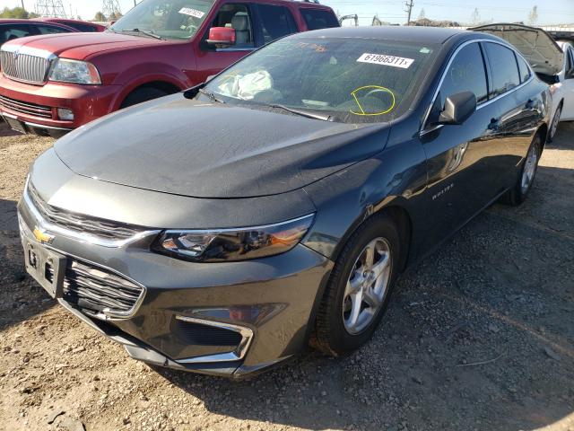Photo 2 from auction – 2017 CHEVROLET MALIBU LS with VIN 1G1ZB5ST4HF215680
