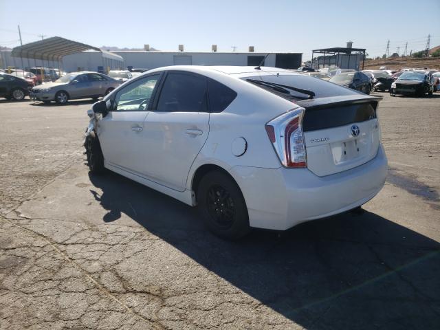 Photo 3 from auction – 2014 TOYOTA PRIUS with VIN JTDKN3DU0E0378870