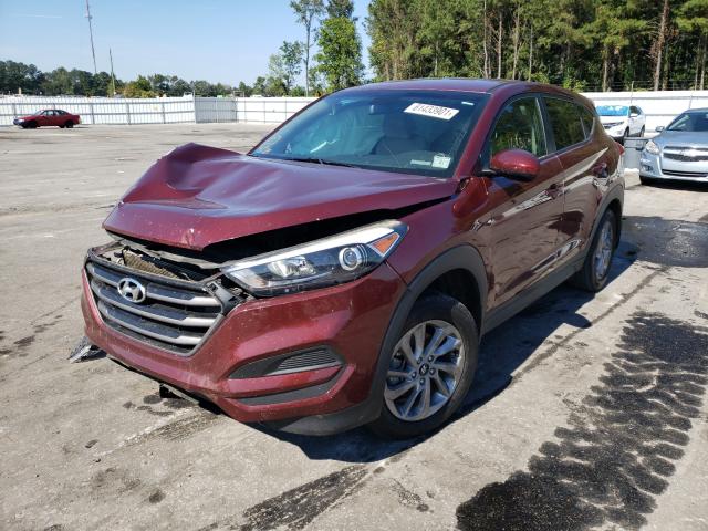 Photo 2 from auction – 2016 HYUNDAI TUCSON SE with VIN KM8J23A48GU076128