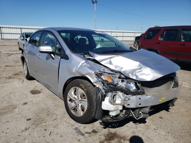 HONDA CIVIC LX 2014 with VIN 19XFB2F51EE009162 - Photo from auction