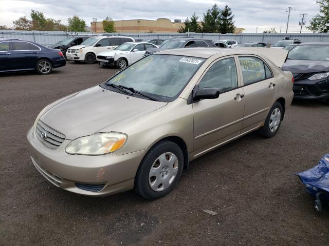 Photo 2 from auction – 2004 TOYOTA COROLLA CE with VIN 2T1BR32E24C816227