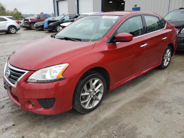 Photo 2 from auction – 2014 NISSAN SENTRA S with VIN 3N1AB7AP6EY339137