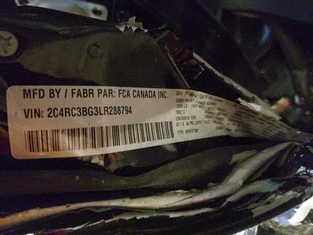 Photo 10 from auction – 2020 CHRYSLER PACIFICA T with VIN 2C4RC3BG3LR288794