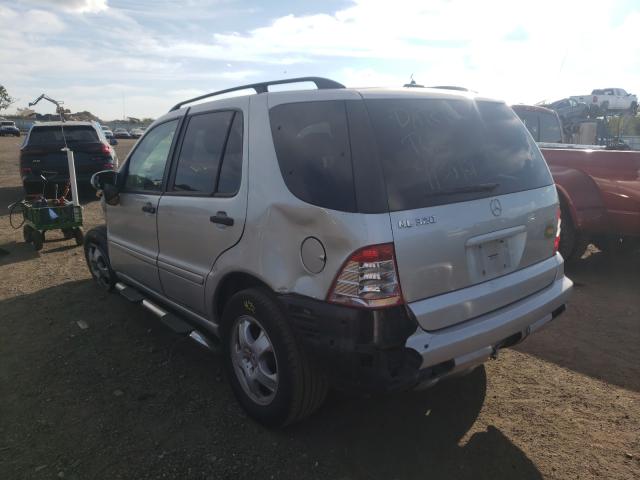 Photo 3 from auction – 2002 MERCEDES-BENZ ML 320 with VIN 4JGAB54E72A369593