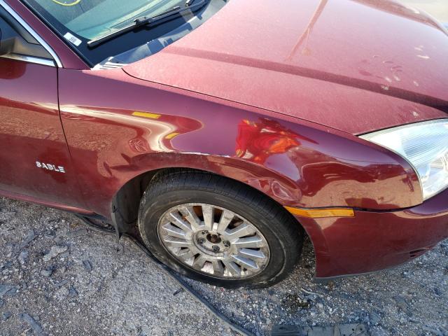 Photo 9 from auction – 2008 MERCURY SABLE LUXU with VIN 1MEHM40W68G605421