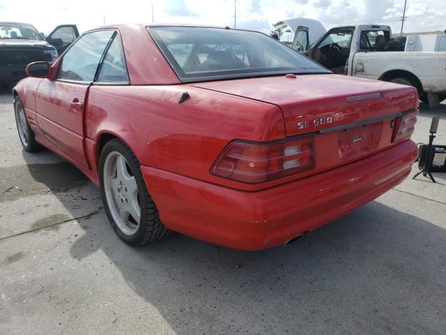 Photo 3 from auction – 2001 MERCEDES-BENZ SL 500 with VIN WDBFA68F11F197146