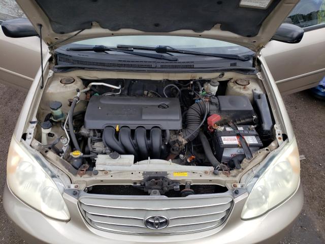 Photo 7 from auction – 2004 TOYOTA COROLLA CE with VIN 2T1BR32E24C816227