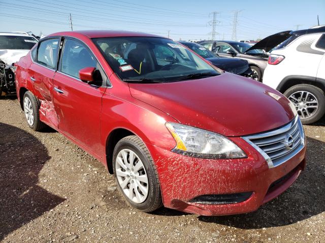 Photo 1 from auction – 2014 NISSAN SENTRA S with VIN 3N1AB7AP0EY320373