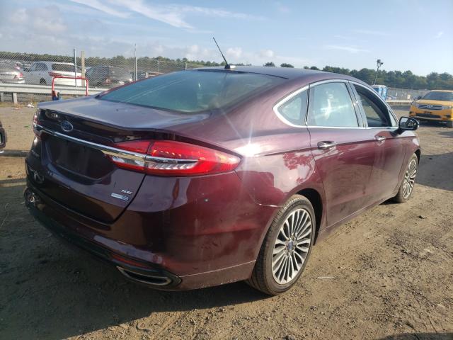 Photo 4 from auction – 2017 FORD FUSION SE with VIN 3FA6P0T96HR249338