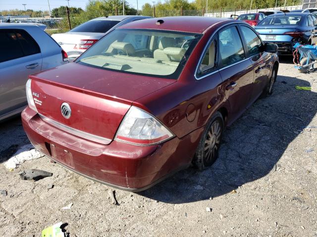 Photo 4 from auction – 2008 MERCURY SABLE LUXU with VIN 1MEHM40W68G605421