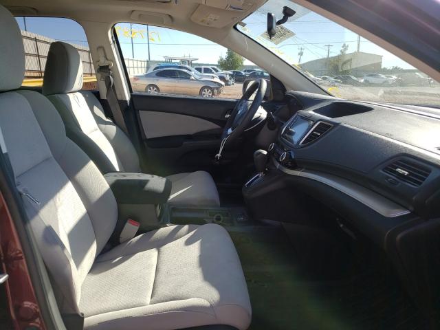 Photo 5 from auction – 2016 HONDA CR-V EX with VIN 2HKRM3H53GH545670
