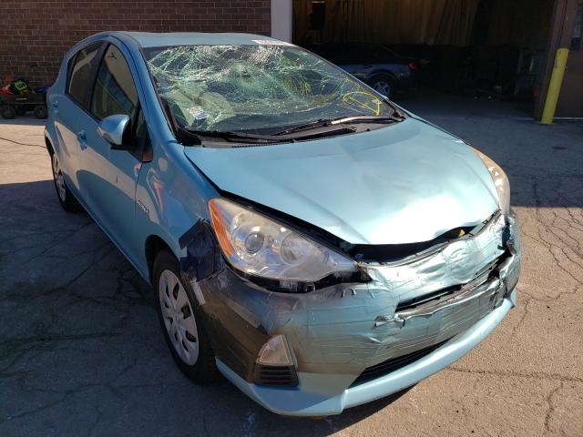 TOYOTA PRIUS C 2013 with VIN JTDKDTB33D1050798 - Photo from auction