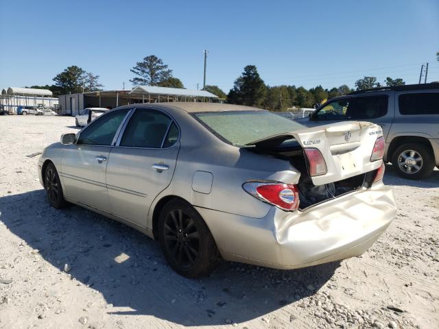 Photo 3 from auction – 2003 LEXUS ES 300 with VIN JTHBF30G230088624