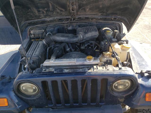 Photo 7 from auction – 2002 JEEP WRANGLER / with VIN 1J4FA29P32P738219