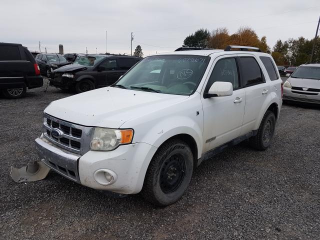 Photo 2 from auction – 2008 FORD ESCAPE HEV with VIN 1FMCU49H08KA40558