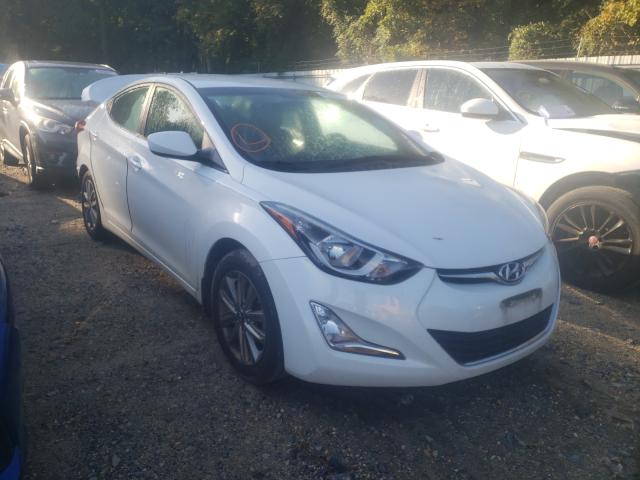 HYUNDAI ELANTRA SE 2016 with VIN 5NPDH4AE0GH754668 - Photo from auction