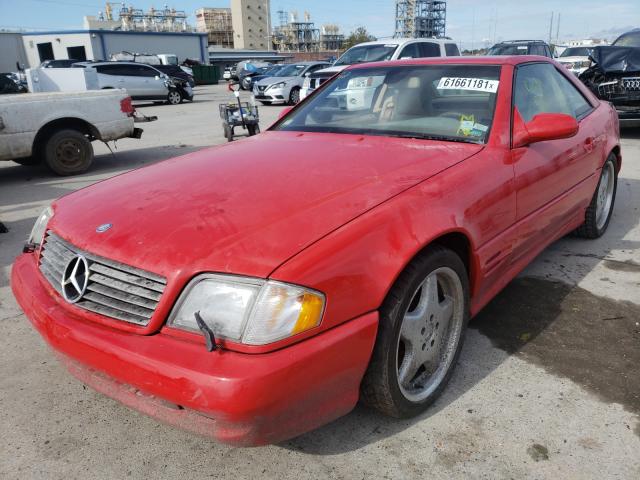 Photo 2 from auction – 2001 MERCEDES-BENZ SL 500 with VIN WDBFA68F11F197146