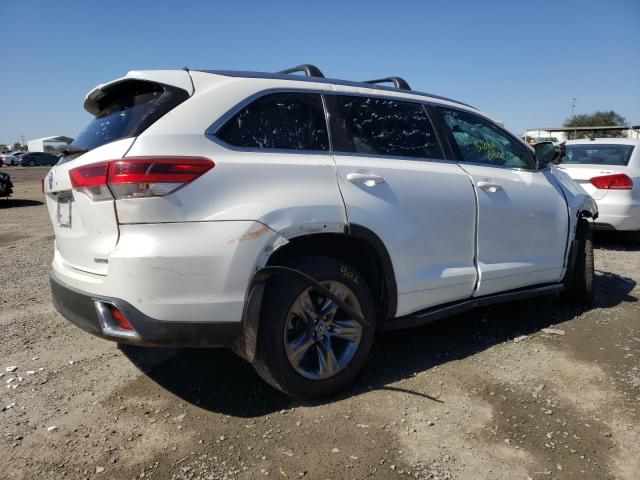 Photo 4 from auction – 2017 TOYOTA HIGHLANDER with VIN 5TDYZRFH4HS207896