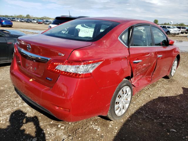 Photo 4 from auction – 2014 NISSAN SENTRA S with VIN 3N1AB7AP0EY320373
