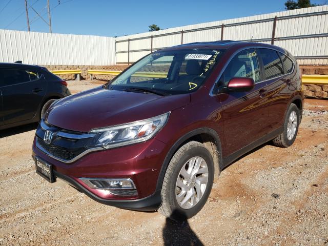 Photo 2 from auction – 2016 HONDA CR-V EX with VIN 2HKRM3H53GH545670