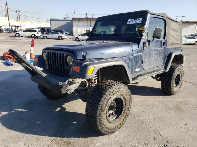 Photo 2 from auction – 2002 JEEP WRANGLER / with VIN 1J4FA29P32P738219