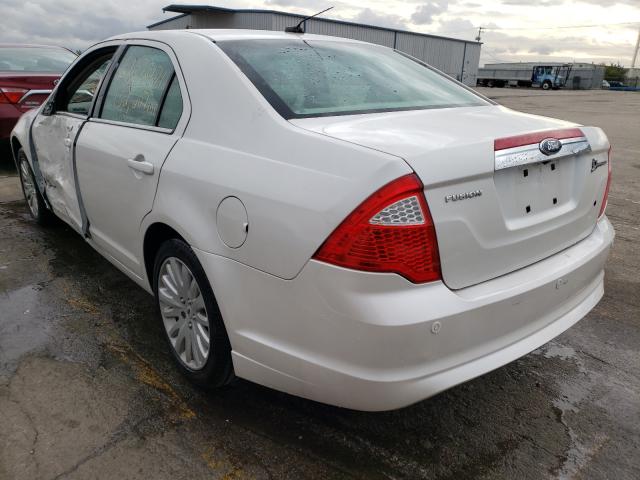 Photo 3 from auction – 2010 FORD FUSION HYB with VIN 3FADP0L30AR106491