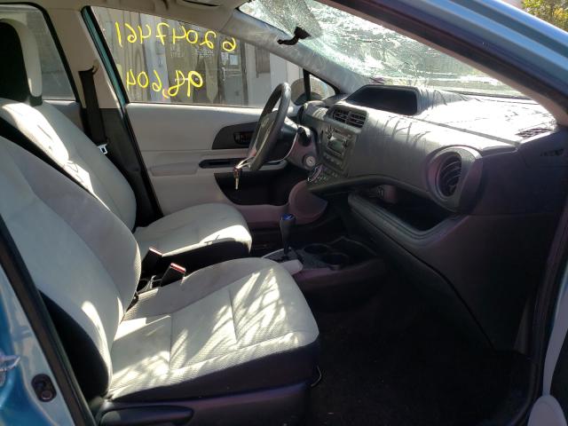Photo 5 from auction – 2013 TOYOTA PRIUS C with VIN JTDKDTB33D1050798