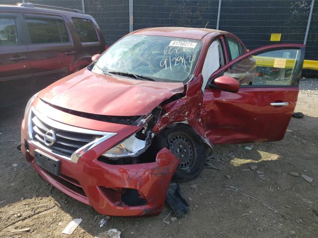 Photo 2 from auction – 2017 NISSAN VERSA S with VIN 3N1CN7AP3HK446749