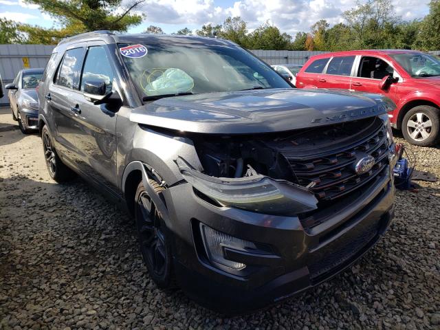 FORD EXPLORER S 2016 with VIN 1FM5K8GT6GGB39013 - Photo from auction