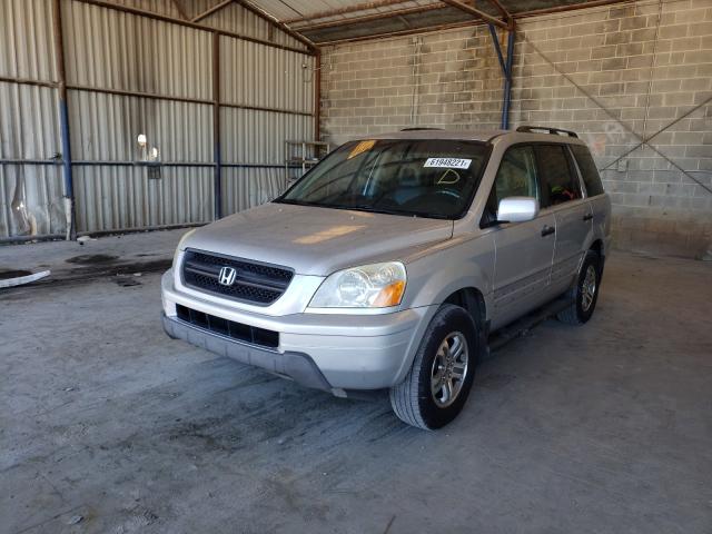 Photo 2 from auction – 2003 HONDA PILOT EXL with VIN 2HKYF18513H504023