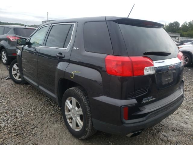 Photo 3 from auction – 2016 GMC TERRAIN SL with VIN 2GKALMEK5G6330770