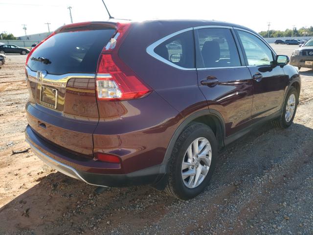 Photo 4 from auction – 2016 HONDA CR-V EX with VIN 2HKRM3H53GH545670