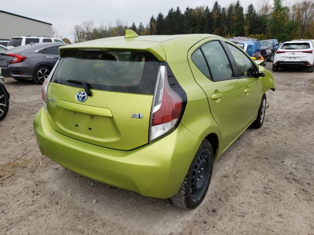 Photo 4 from auction – 2015 TOYOTA PRIUS C with VIN JTDKDTB39F1104902